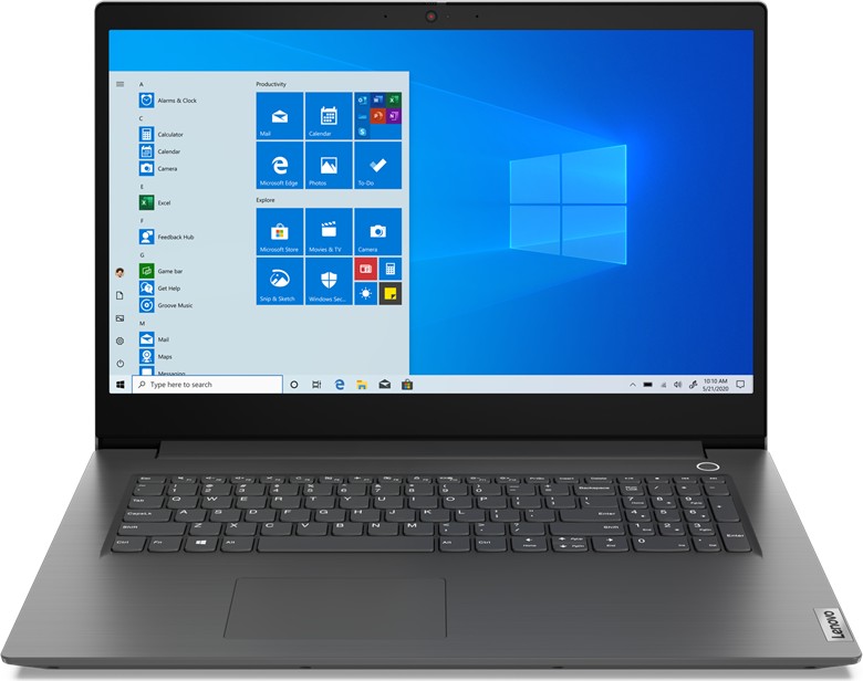 Купить Lenovo V17 IIL 82GX - Core i3 1005G1 / 1.2 GHz - Win 10 Pro 64-Bit - 8 GB RAM - 256 GB SSD NVMe - 43.9 cm (17.3") 1920 x 1080 (Full HD) - UHD Graphics - Bluetooth, Wi-Fi - Iron Gray IMR - kbd: Deutsch (82GX008EGE) в магазине wardena.ru