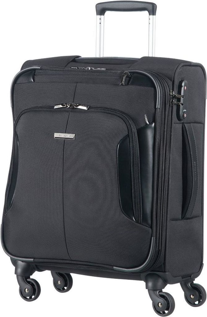 Купить Samsonite XBR - 39,6 cm (15.6" ) - Trolley case - Schwarz - Polyester - Polyurethan - Einfarbig - Polyester (5414847680984) в магазине wardena.ru
