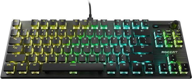 Купить ROCCAT Vulcan TKL Pro - Tenkeyless (80 - 87 %) - USB - Optomechanischer Schlüsselschalter - QWERTY - RGB-LED - Schwarz (ROC-12-575) в магазине wardena.ru