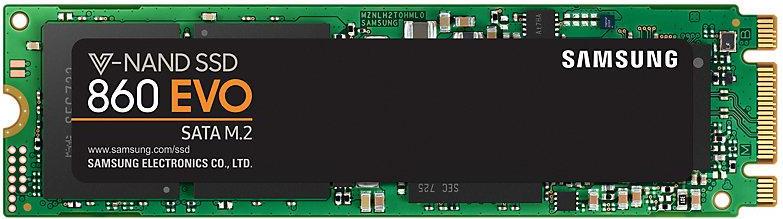Купить Samsung 860 EVO MZ-N6E500BW - SSD - verschlüsselt - 500 GB - intern - M.2 2280 - SATA 6Gb/s - Puffer: 512 MB - 256-Bit-AES - TCG Opal Encryption 2.0 в магазине wardena.ru