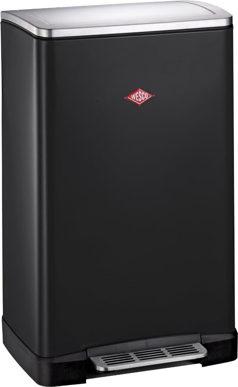Купить Wesco One Boy 40 l Rechteckig Kunststoff - Edelstahl - Stahl Schwarz (381401-62) в магазине wardena.ru