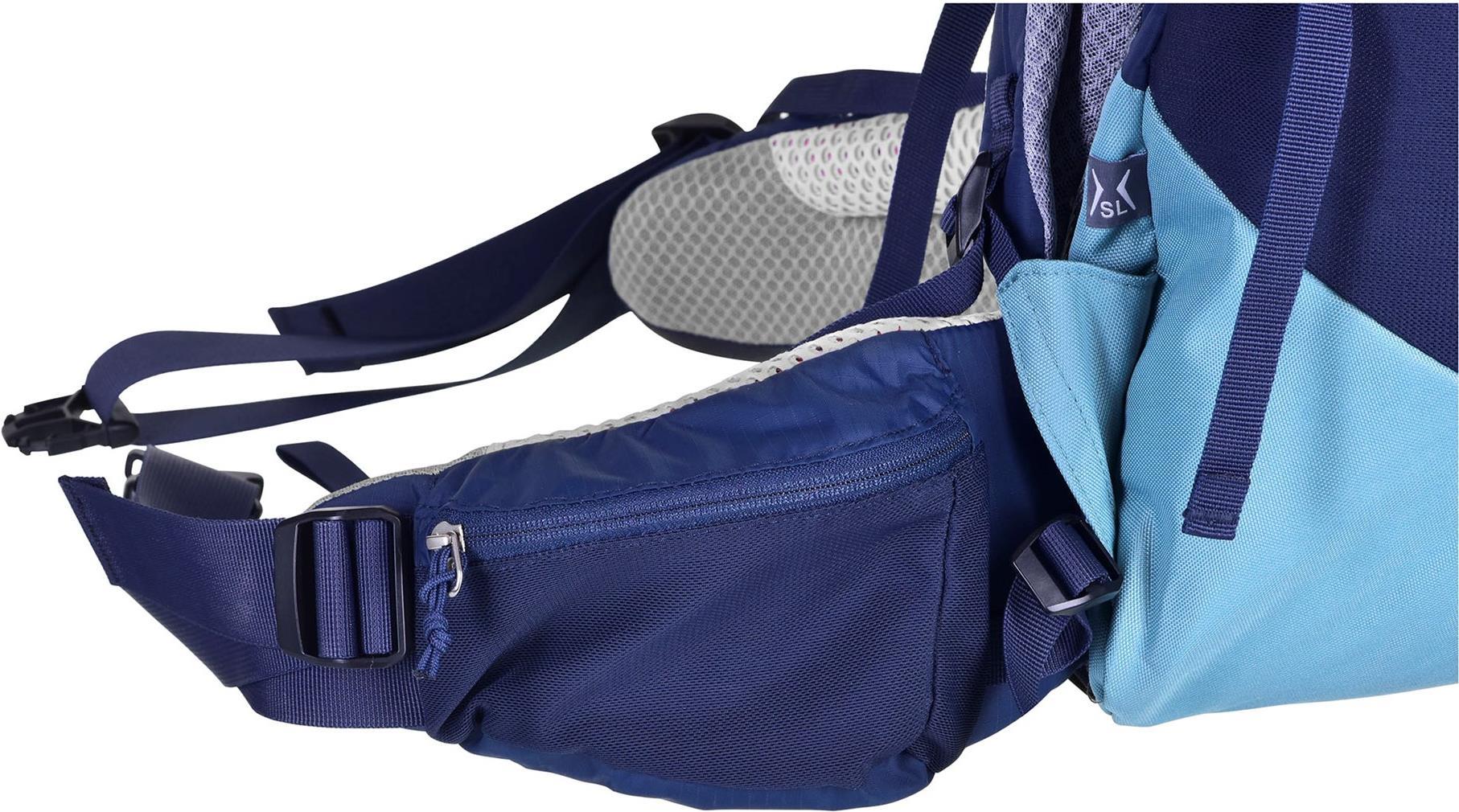 Купить Deuter Aircontact Lite 45 + 10 SL - Interner Rahmen - Oben - Wandern - Blau - Unisex - Polyamid - Polyester (334022332480) в магазине wardena.ru