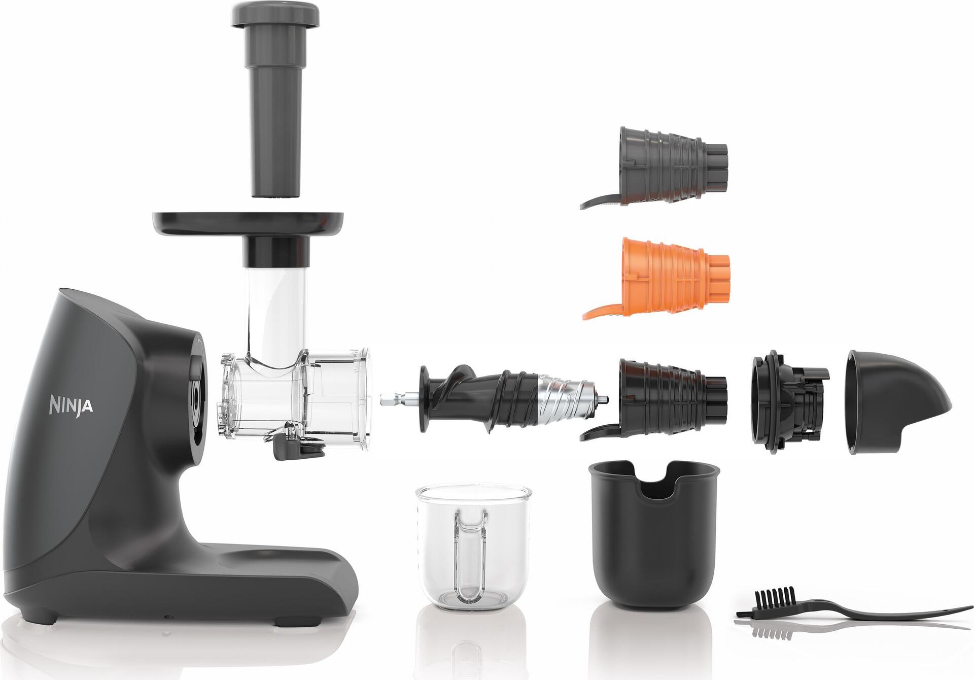 Купить Ninja JC100EU Saftpresse Langsamer Entsafter 150 W Schwarz - Grau (JC100EU) в магазине wardena.ru