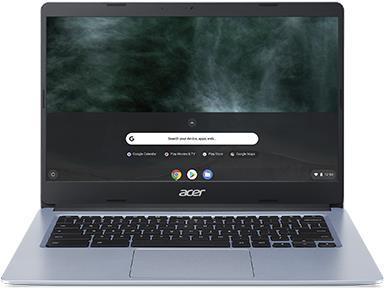 Купить Acer Chromebook 314 CB314-1HT-C9VY - Intel Celeron N4120 / 1.1 GHz - Chrome OS - UHD Graphics 600 - 4 GB RAM - 64 GB eMMC - 35.56 cm (14") IPS Touchscreen 1920 x 1080 (Full HD) - Wi-Fi 5 - Reines Silber - kbd: Deutsch (NX.HPZEG.004) в магазине wardena.ru