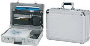 Купить ALUMAXX Attaché case TAURUS - Tasche für Dokumente - Aluminium - Silber (45114) в магазине wardena.ru