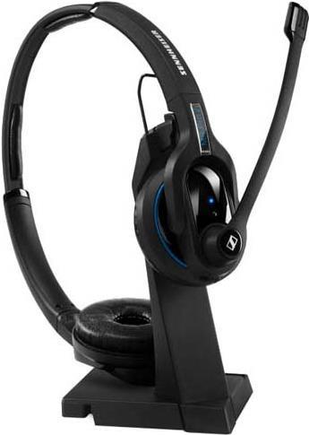 Купить EPOS | SENNHEISER MB Pro2 UC ML beidseitiges Mobile Bluetooth Business Headset mit Ladestaender BT-Dongle fuer UC mit MS Lync (506046) в магазине wardena.ru