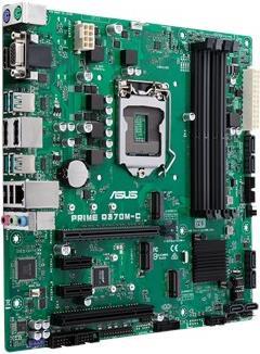 Купить ASUS PRIME Q370M-C - Motherboard - micro ATX - LGA1151 Socket - Q370 Chipsatz - USB 3.1 Gen 1, USB 3.1 Gen 2 - Gigabit LAN - Onboard-Grafik (CPU erforderlich) - HD Audio (8-Kanal) (90MB0W70-M0EAYM) в магазине wardena.ru