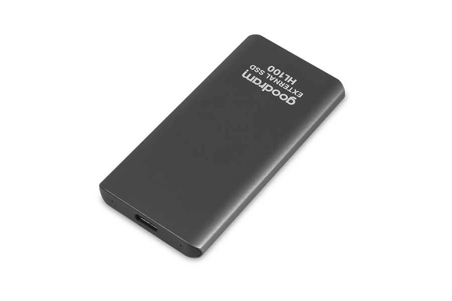 Купить Goodram HL100 - 1024 GB - USB Typ-C - 3.2 Gen 2 (3.1 Gen 2) - 450 MB/s - Grau (SSDPR-HL100-01T) в магазине wardena.ru