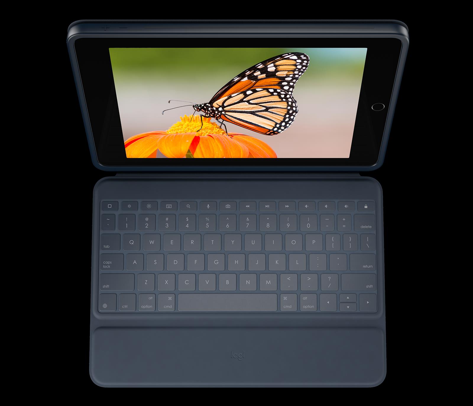 Купить Logitech Rugged Combo 3 - Tastatur und Foliohülle - Apple Smart connector - QWERTY - Spanisch - für Apple 10.2"  iPad (7. Generation, 8. Generation) (920-010103) в магазине wardena.ru