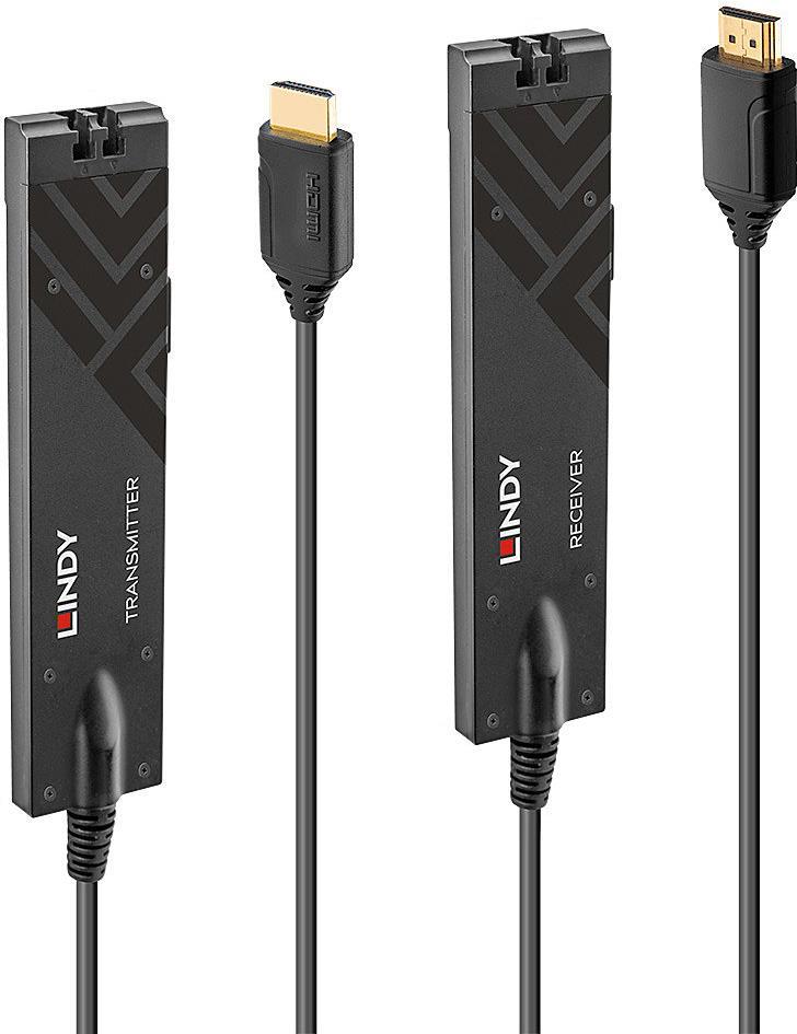 Купить Lindy 300m Fibre Optic HDMI 18G Extender HDMI Transceiver wandelt HDMI in optische Signale und überträgt diese über Längen bis 300m, Transmitter- und Receivereinheit für Glasfaser Duplex LC Multimode Kabel OM3 (38179) в магазине wardena.ru