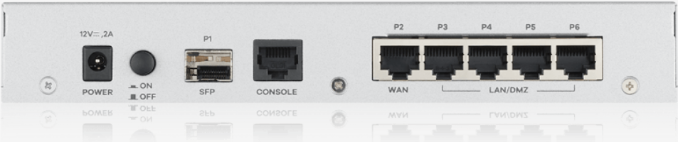 Купить Zyxel USG Flex 100 - Firewall - 4 Anschlüsse - GigE (USGFLEX100-EU0112F) в магазине wardena.ru