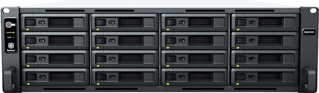 Купить Synology RackStation RS2821RP+ - NAS-Server - 16 Schächte - Rack - einbaufähig - SATA 6Gb/s - RAID 0, 1, 5, 6, 10, JBOD - RAM 4GB - Gigabit Ethernet - iSCSI - 3U (RS2821RP+) в магазине wardena.ru