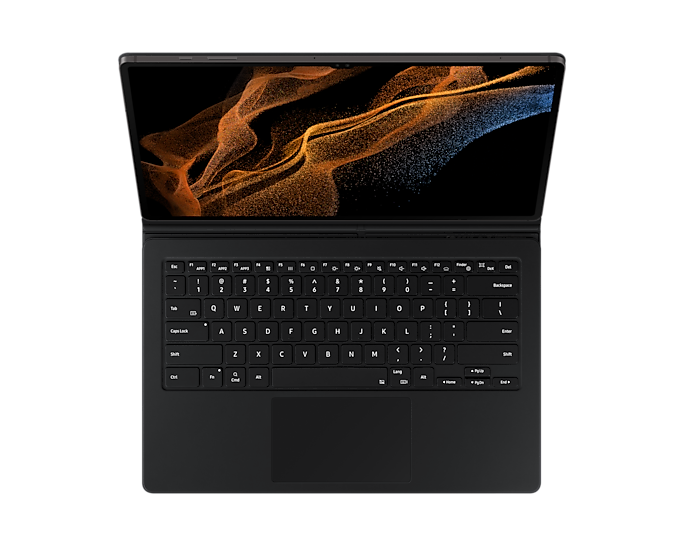 Купить Samsung EF-DX900U - QWERTY - Englisch - Trackpad - Samsung - Galaxy Tab S8 Ultra - Schwarz (EF-DX900UBEGEU) в магазине wardena.ru