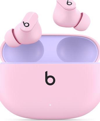 Купить Apple Beats Studio Buds - True Wireless-Kopfhörer mit Mikrofon - im Ohr - Bluetooth - aktive Rauschunterdrückung - Geräuschisolierung - Sunset Pink (MMT83ZM/A) в магазине wardena.ru