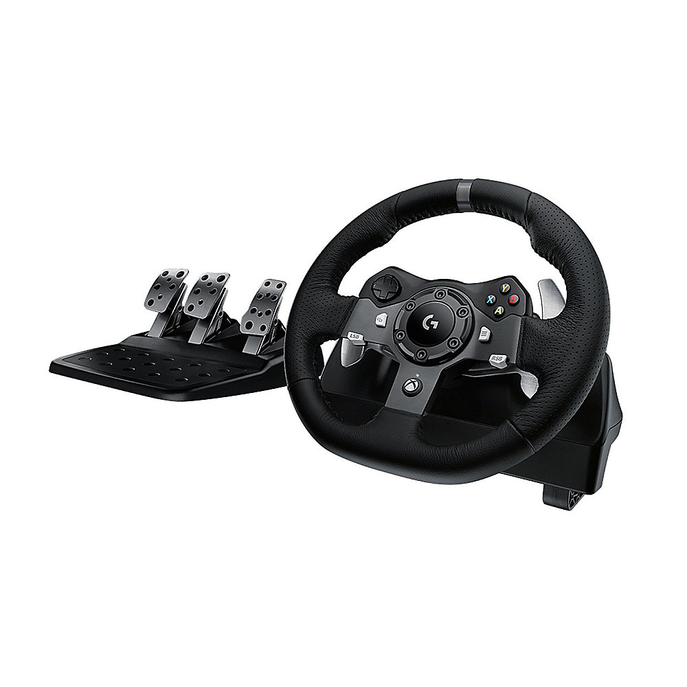 Купить Logitech G920 Driving Force - Lenkrad- und Pedale-Set - verkabelt - für Microsoft Xbox One (941-000123) в магазине wardena.ru