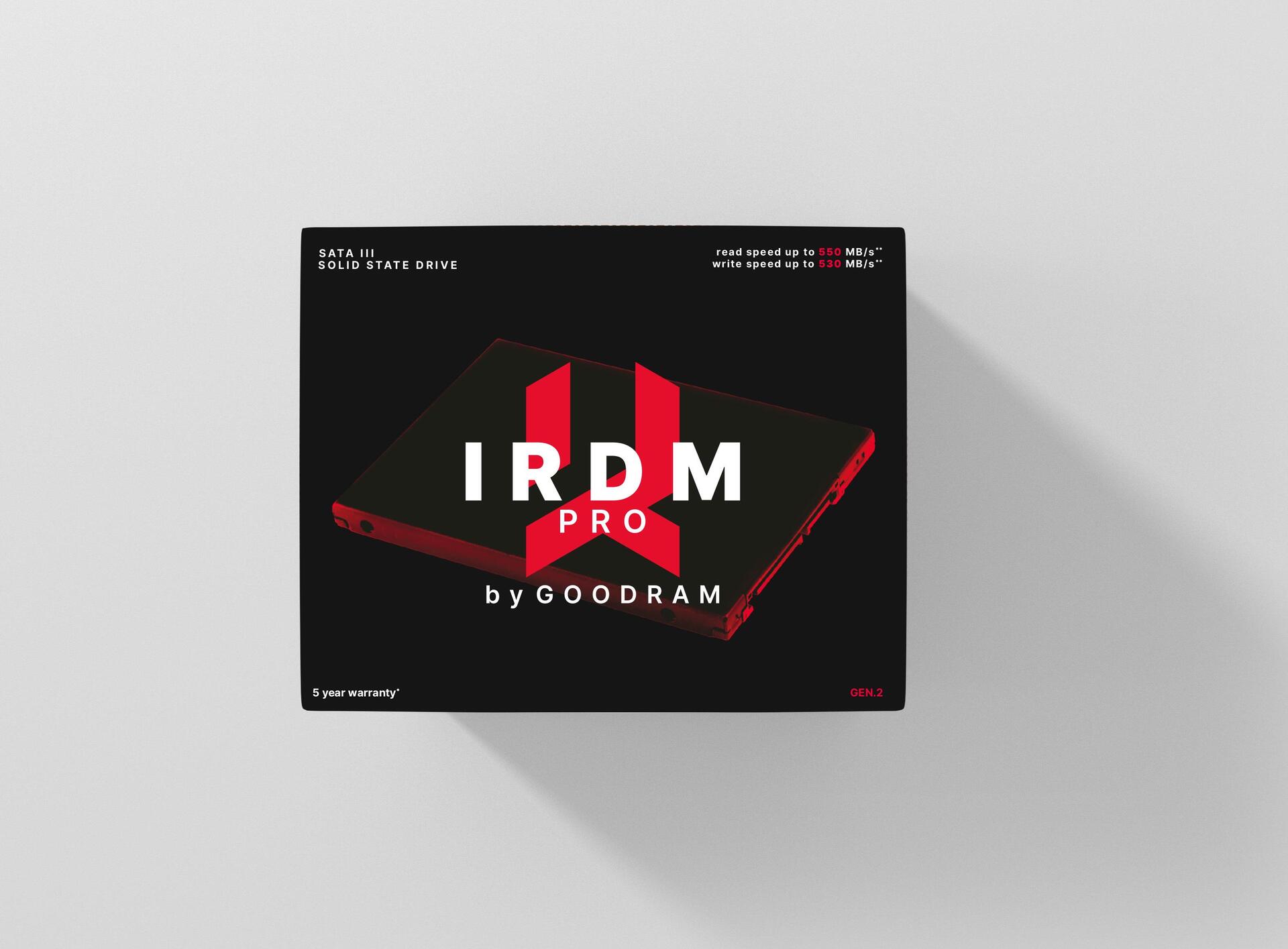 Купить Goodram IRDM PRO gen.2 512 GB 2.5" Serial ATA III 3D TLC NAND (IRP-SSDPR-S25C-512) в магазине wardena.ru