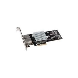 Купить Sonnet Presto 10GbE 10GBase-T - Netzwerkadapter - PCIe 3.0 x4 Low-Profile - 10Gb Ethernet x 2 (G10E-2X-E3) в магазине wardena.ru