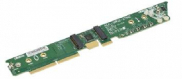 Купить MCP Supermicro AOC-SMG2-2TM2-O Supermicro M.2 SATA HW RAID1 ‘Butterfly’ Carrier Card for BigTwin в магазине wardena.ru