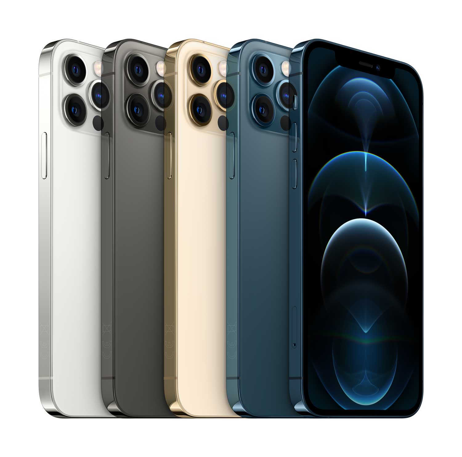 Купить Apple iPhone 12 Pro - 5G Smartphone - Dual-SIM / Interner Speicher 512 GB - OLED-Display - 6.1" - 2532 x 1170 Pixel - Triple-Kamera 12 MP, 12 MP, 12 MP - front camera 12 MP - Pazifikblau (MGMX3ZD/A) в магазине wardena.ru