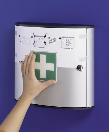 Купить DURABLE Verbandkasten FIRST AID BOX L (leer) 1 ST 197323 в магазине wardena.ru
