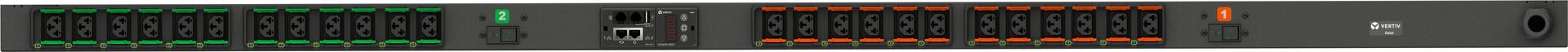 Купить Vertiv Geist MGU3EGB1-24CF13-3PS6B2A10-S Stromverteilereinheit (PDU) 24 AC-Ausgänge 0U Schwarz (VP7G9004) в магазине wardena.ru