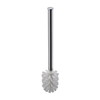Купить Hansgrohe Logis Classic Туалетный ёршик со сменной ручкой хром-белый матовый 40089000 в магазине wardena.ru
