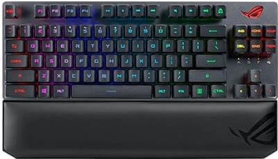 Купить Asus WIRELESS MECHANICAL KEYBOARD ROG STRIX SCOPE RX (90MP02J0-BKSA00) в магазине wardena.ru