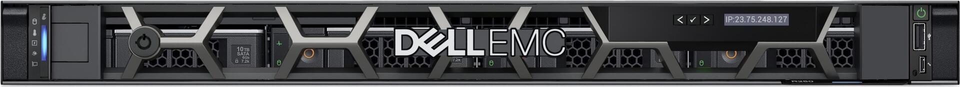 Купить Dell PowerEdge R250 - Server - Rack-Montage - 1U - 1-Weg - 1 x Xeon E-2334 / 3.4 GHz - RAM 16 GB - SAS - Hot-Swap 8.9 cm (3.5") Schacht/Schächte - HDD 2 TB - Matrox G200 - 1GbE - kein Betriebssystem - Monitor: keiner - S (YJ10W) в магазине wardena.ru