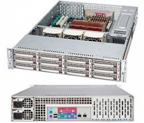 Купить Chassis Supermicro CSE-826E1-R800LPV 2U 800W Redundant Hot-Swap 12xHDD SATA/SAS в магазине wardena.ru