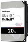 Купить WD Ultrastar DC HC560 - Festplatte - 20TB - intern - 3.5" (8,9 cm) - SATA 6Gb/s - 7200 U/min - Puffer: 512MB (0F38785) в магазине wardena.ru