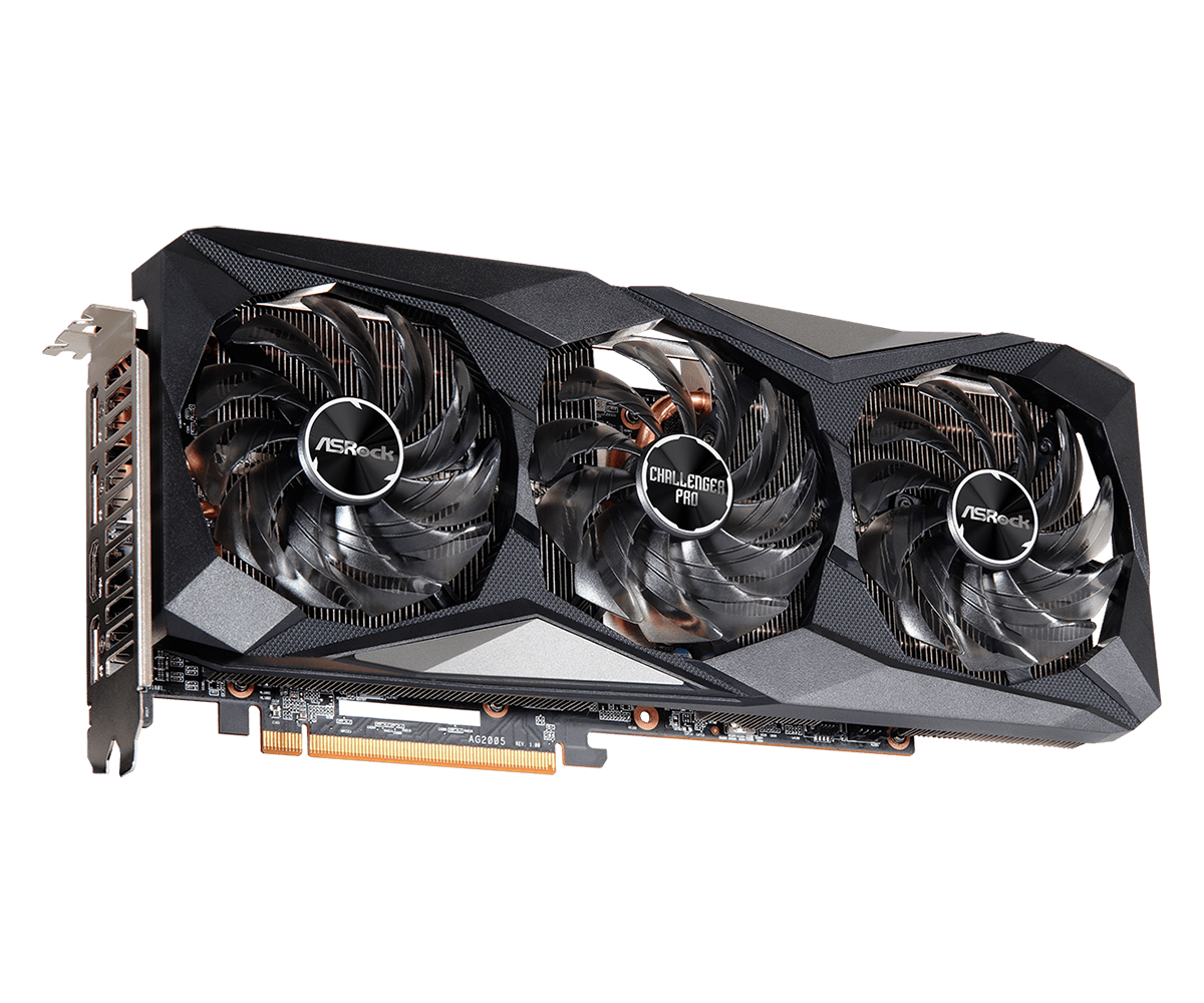 Купить ASRock Radeon RX 6700 XT Challenger Pro 12GB OC - Grafikkarten - Radeon RX 6700 XT - 12 GB GDDR6 - PCIe 4.0 x16 - HDMI, 3 x DisplayPort (90-GA2LZZ-00UANF) в магазине wardena.ru