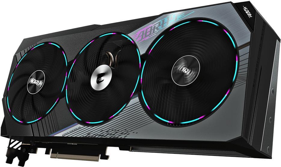 Купить Gigabyte AORUS GeForce RTX 4070 Ti MASTER 12G - GeForce RTX 4070 Ti - 12 GB - GDDR6X - 192 Bit - 7680 x 4320 Pixel - PCI Express 4.0 (GV-N407TAORUS M-12GD) в магазине wardena.ru