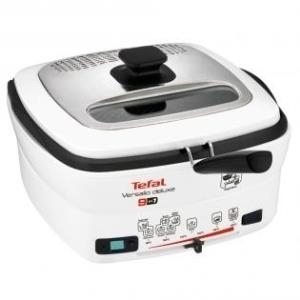 Купить Tefal Versalio Deluxe 9 in1 - Fritteuse - 1600 W - Schwarz/Weiß (FR 4950) (FR4950) в магазине wardena.ru