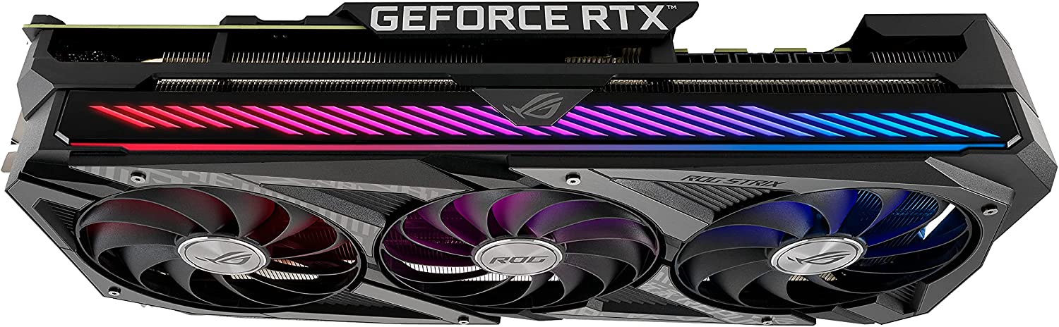 Купить ASUS ROG Strix GeForce RTX 3080TI - 12GB OC Version Gaming Grafikkarte -Nvidia Ampere - PCIe 4.0 - DLSS - Raytracing - GDDR6X Speicher - 2x HDMI 2.1 - 3x DisplayPort 1.4a - ROG-Strix-RTX3080TI-O12G-GAMING (90YV0GT1-M0NM0 (90YV0GT1-M0NM00) в магазине wardena.ru