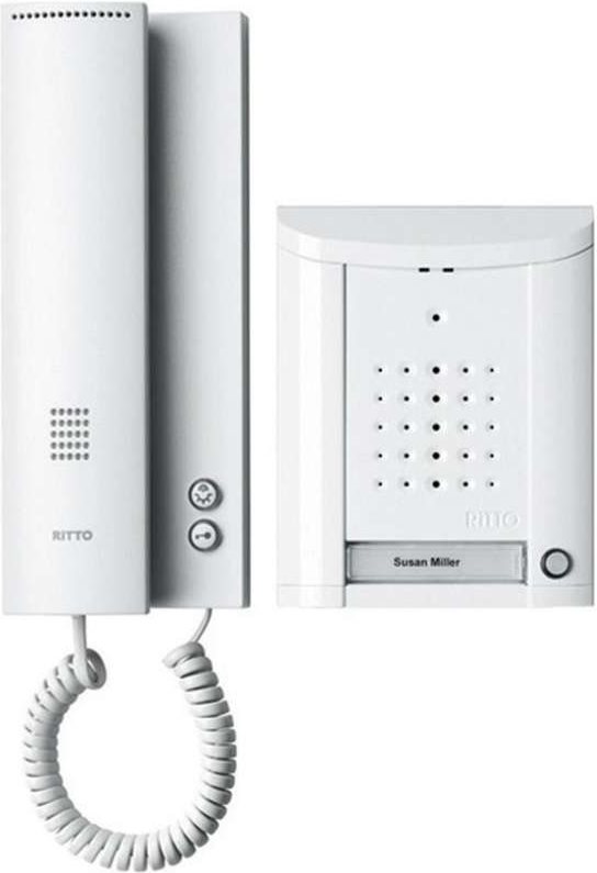 Купить Ritto by Schneider Türsprechanlage Kabelgebunden Komplett-Set 1841170 1 Familienhaus Weiß (1841170) в магазине wardena.ru