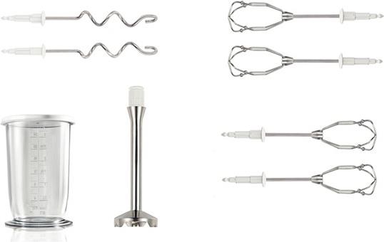 Купить Bosch MFQ4075DE - Silber - Weiß - Kunststoff - 220 - 240 V - 50/60 Hz (MFQ 4075 DE) в магазине wardena.ru