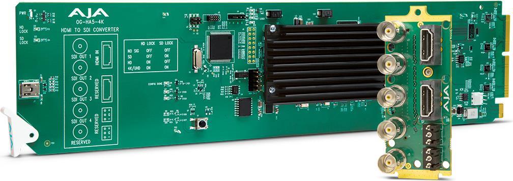 Купить AJA OG-HA5-4K - HDMI-zu-SDI-Wandler - Grün - 4096 x 2160 Pixel - 480i,480p,576i,576p,720p,1080i,1080p,2160p - 0 - 40 °C - -40 - 60 °C (OG-HA5-4K) в магазине wardena.ru