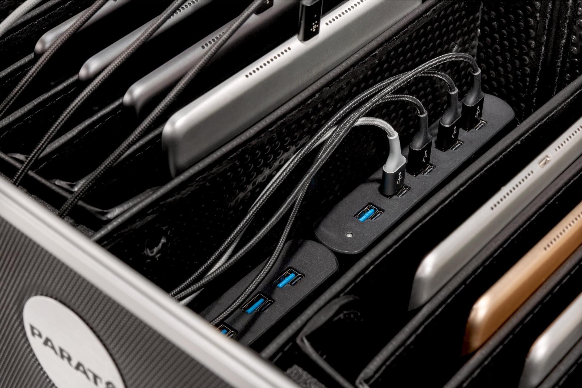 Купить PARAT PARAPROJECT Case TC20 - Wagen (nur Laden) - für 20 Tablets - verriegelbar - Polymethylmethacrylat (PMMA), X-ABS Kunststoff - Schwarz - Bildschirmgröße: up to 32,8 cm (up to 12.9") (208720151) в магазине wardena.ru