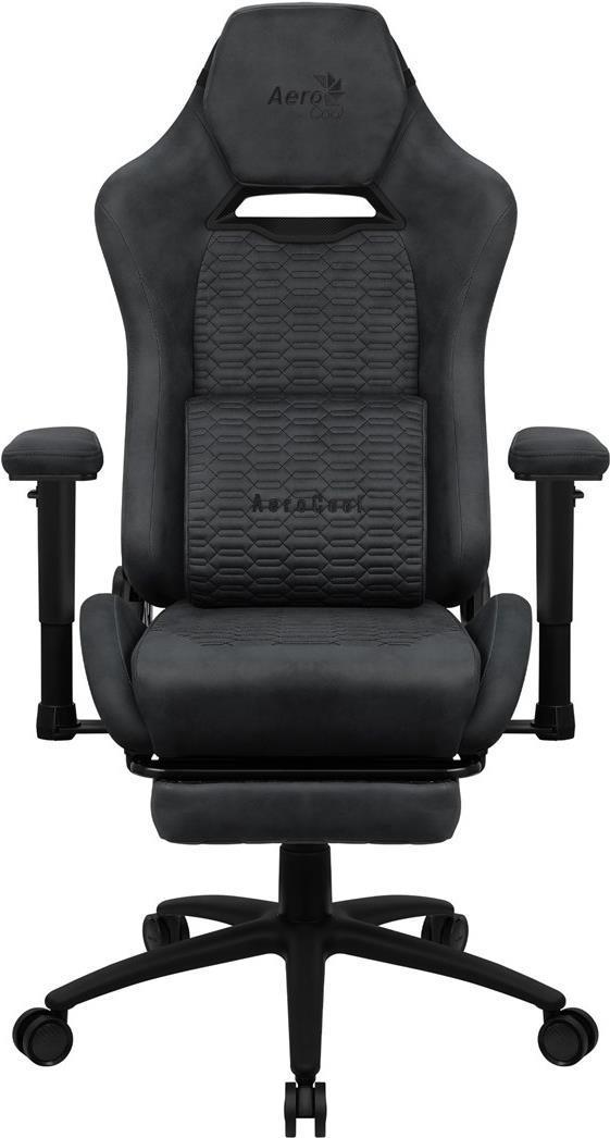 Купить Aerocool Royal AeroSuede Universal-Gamingstuhl Gepolsterter Sitz Grau (AEROROYAL-SLATE-GREY) в магазине wardena.ru