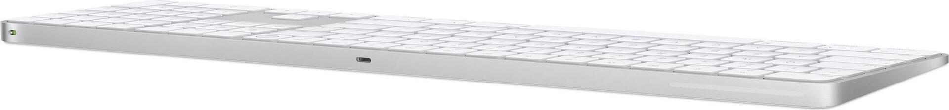 Купить Apple Magic Keyboard with Touch ID and Numeric Keypad - Tastatur - Bluetooth - AZERTY - Französisch - Silber - für iMac (Anfang 2021), Mac mini (Ende 2020), MacBook Air (Ende 2020), MacBook Pro (Ende 2020) (MK2C3F/A) в магазине wardena.ru