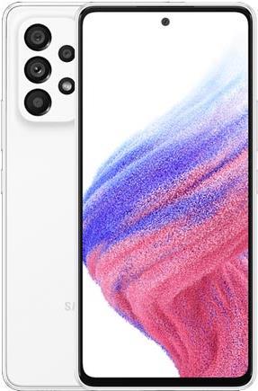 Купить Samsung Galaxy A53 5G - 5G Smartphone - Dual-SIM - RAM 6 GB / Internal Memory 128 GB - microSD slot - OLED-Display - 6.5" - 2400 x 1080 Pixel (120 Hz) - 4x x Rückkamera 64 MP, 12 MP, 5 MP, 5 MP - front camera 32 MP - Awe (SM-A536BZWNEUE) в магазине wardena.ru