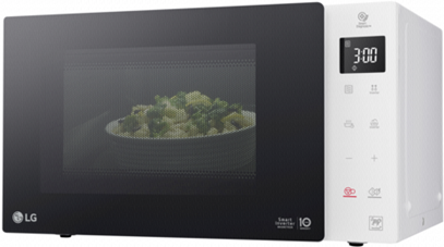 Купить LG MS 23 NECBW Über den Bereich Solo-Mikrowelle 23 l 1000 W Schwarz - Weiß (MS23NECBW) в магазине wardena.ru