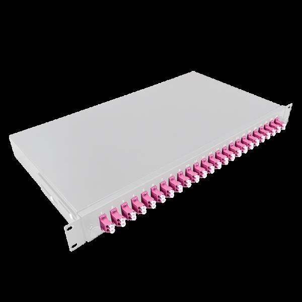 Купить LogiLink F24LC4G - LC - Grau - Metall - Rackeinbau - 1U - 480 mm (F24LC4G) в магазине wardena.ru