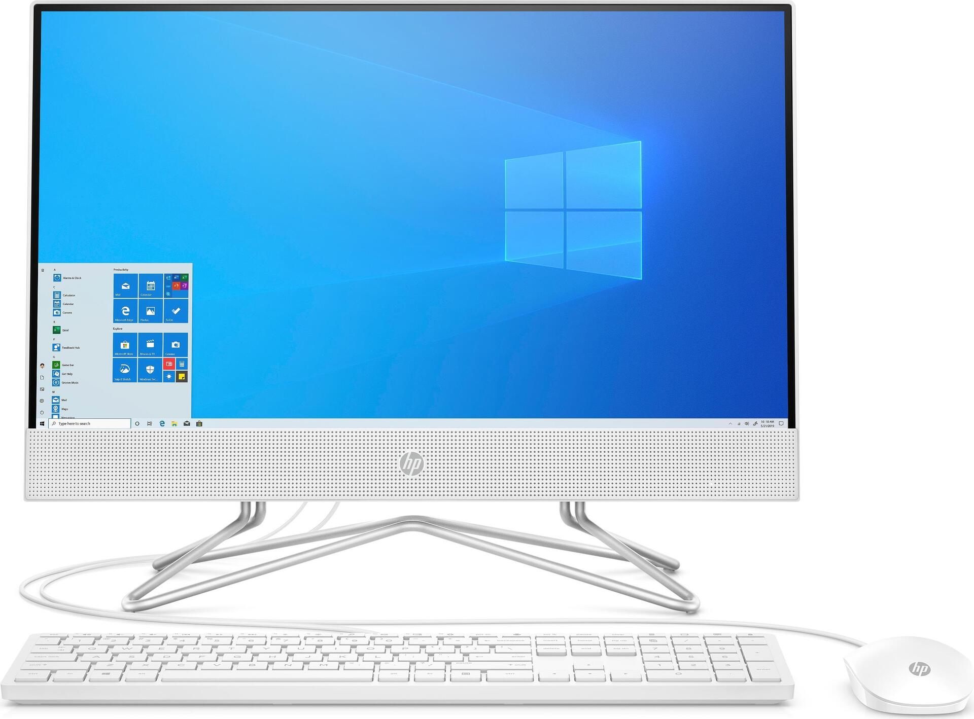 Купить HP 22-df0002ng - All-in-One (Komplettlösung) - Pentium Silver J5040 / 2 GHz - RAM 4 GB - SSD 256 GB - NVMe - DVD-Writer - UHD Graphics 605 - GigE - WLAN: 802.11a/b/g/n/ac, Bluetooth 4.2 - Win 10 Home 64-Bit - Monitor: LE (1M5W2EA#ABD) в магазине wardena.ru