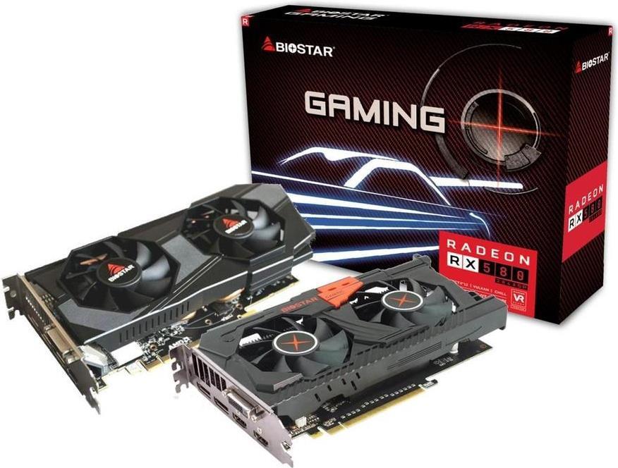 Купить Biostar VA5815RV82 Grafikkarte AMD Radeon RX 580 8 GB GDDR5 (VA5815RV82) в магазине wardena.ru