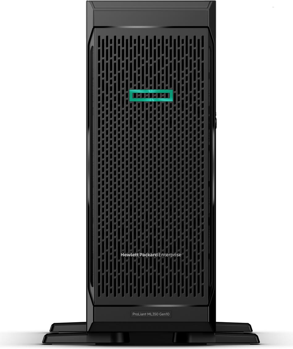 Купить Hewlett Packard Enterprise ProLiant ML350 Gen10 Server Turm (4U) Intel® Xeon Silver 2,4 GHz 32 GB DDR4-SDRAM 800 W (P59549-421) в магазине wardena.ru