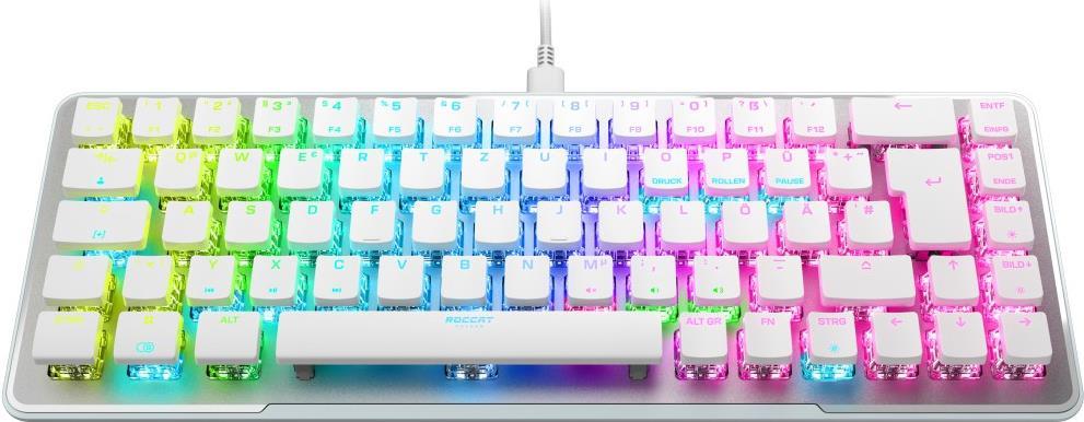 Купить ROCCAT Vulcan II Mini Tastatur USB QWERTY Englisch Weiß (00215309) (ROC-12-061) в магазине wardena.ru