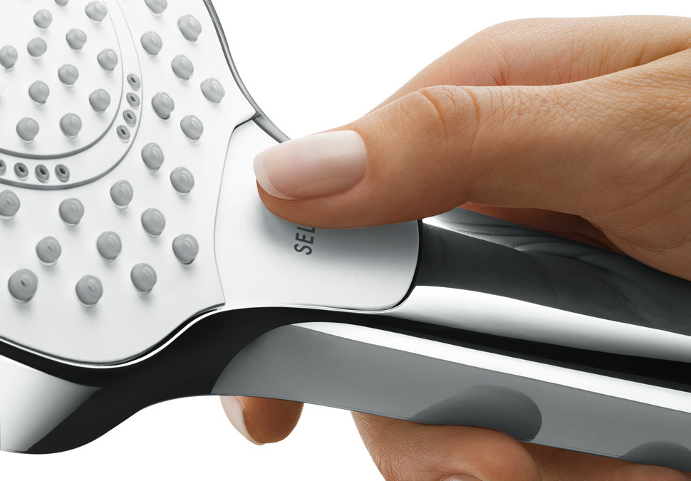 Купить Hansgrohe Croma Select E Ручной душ Croma Select E Multi EcoSmart 9л/мин хром-белый матовый 26811400 в магазине wardena.ru