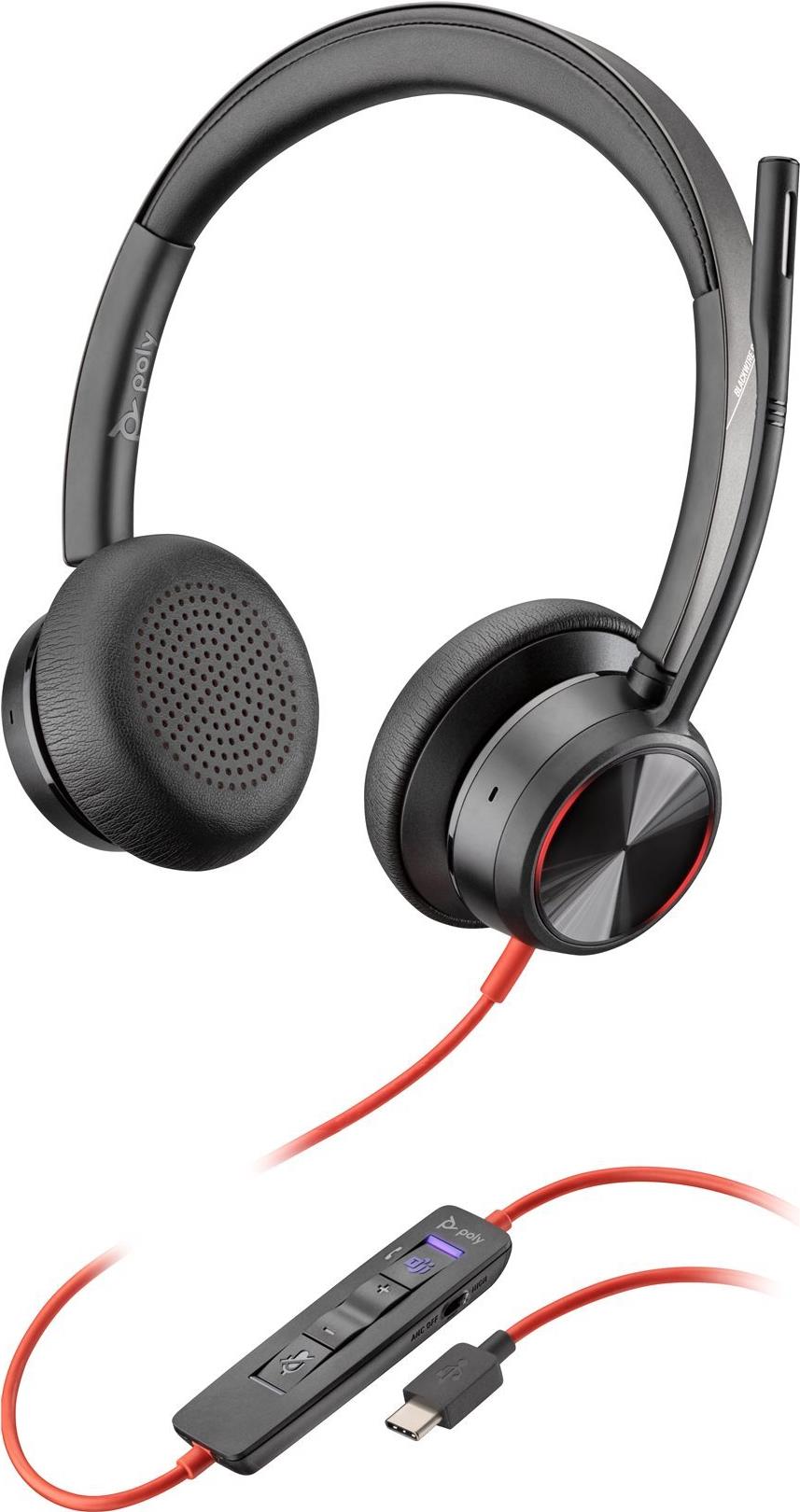 Купить HP Poly Blackwire 8225 M USB-C Headset (772K5AA) в магазине wardena.ru