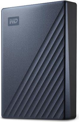Купить WD My Passport Ultra WDBFTM0040BBL - Festplatte - verschlüsselt - 4TB - extern (tragbar) - USB3.0 (USB-C Steckverbinder) - 256-Bit-AES - Blau (WDBFTM0040BBL-WESN) в магазине wardena.ru